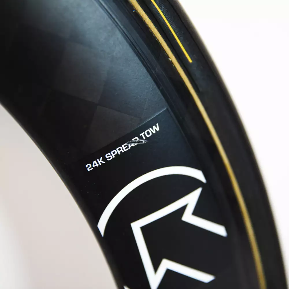 PRO TeXtreme 3-Spoke Tubular Front Wheel - Rim Brake 5 PRO TeXtreme 3-Spoke Tubular Front Wheel - Rim Brake - Billede 5