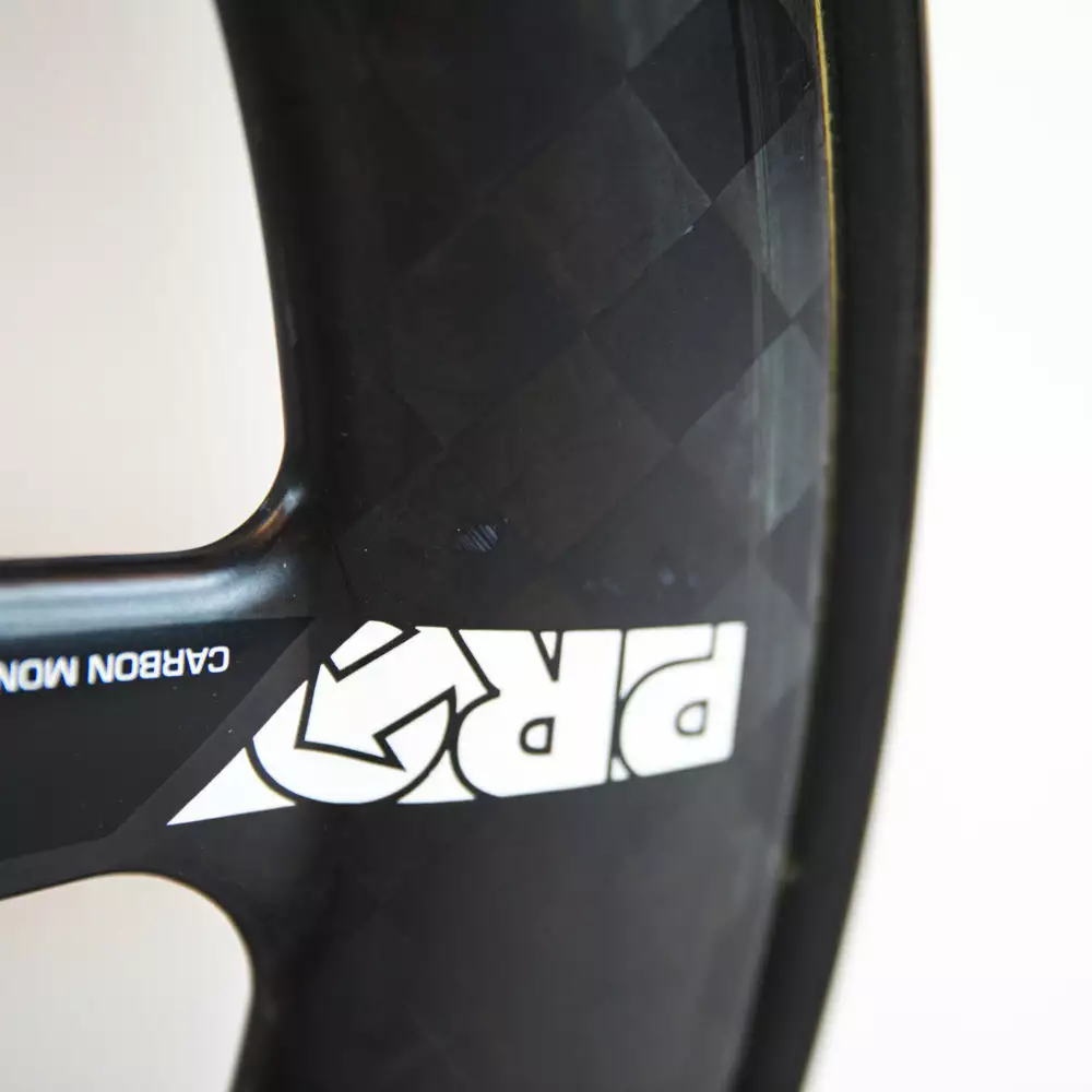 PRO TeXtreme 3-Spoke Tubular Front Wheel - Rim Brake 3 PRO TeXtreme 3-Spoke Tubular Front Wheel - Rim Brake - Billede 3