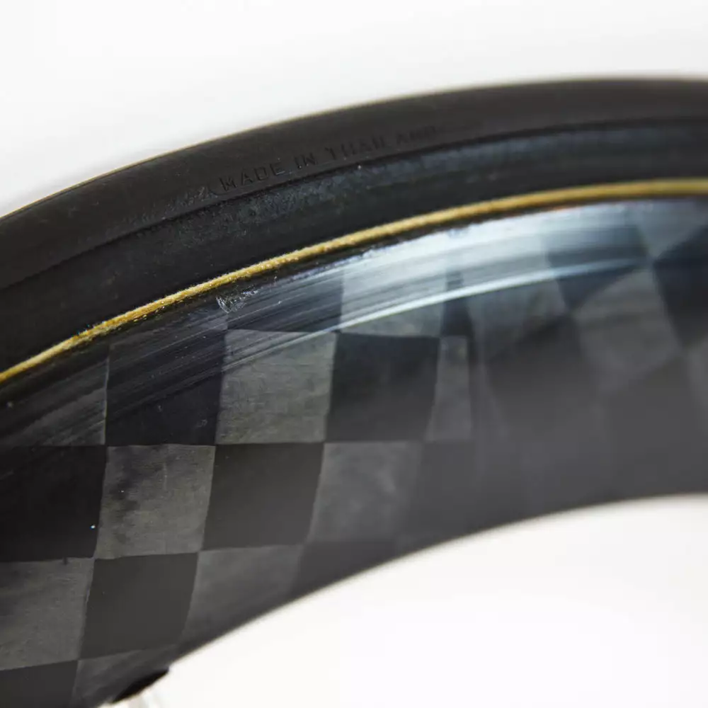 PRO TeXtreme 3-Spoke Tubular Front Wheel - Rim Brake 9 PRO TeXtreme 3-Spoke Tubular Front Wheel - Rim Brake - Billede 9