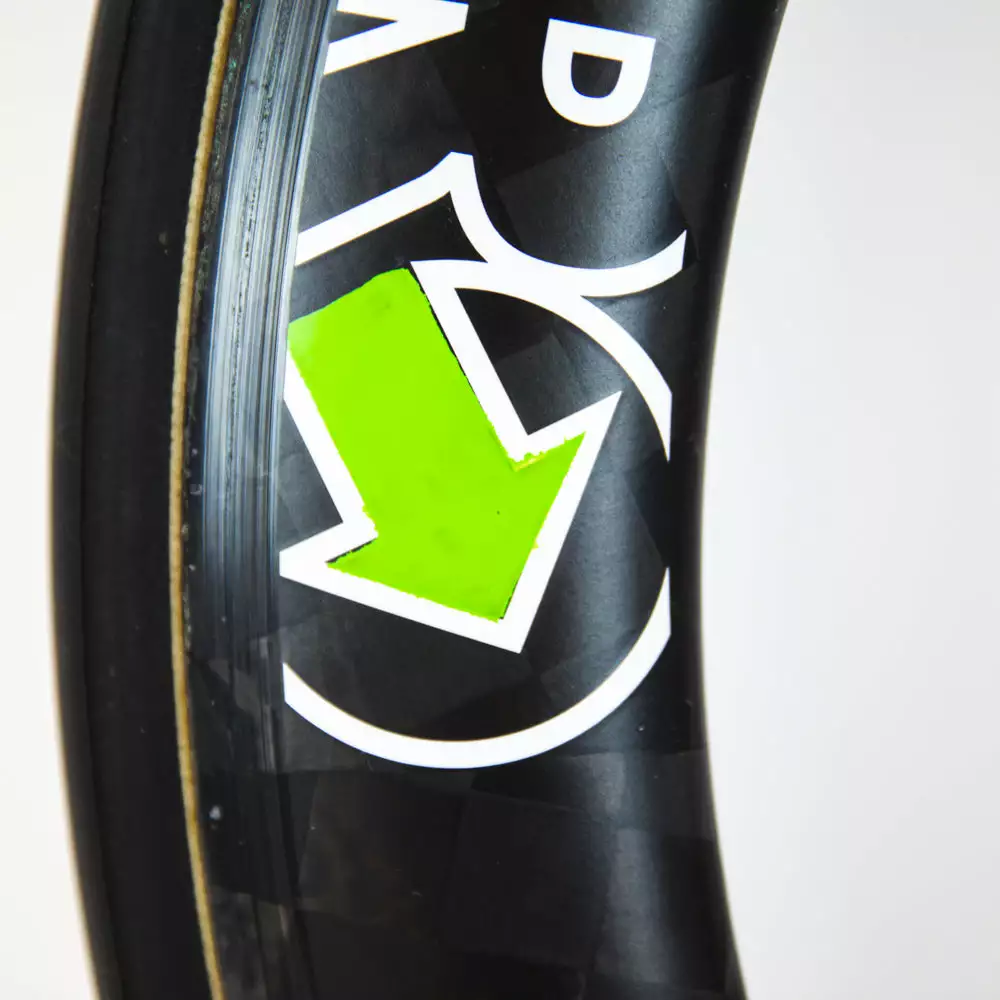 PRO TeXtreme 3-Spoke Tubular Front Wheel - Rim Brake 13 PRO TeXtreme 3-Spoke Tubular Front Wheel - Rim Brake - Billede 13