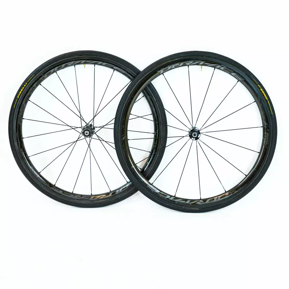 Shimano Dura-Ace C40 R9100 Tubular Wheelset - Rim Brake 1 Shimano Dura-Ace C40 R9100 Tubular Wheelset - Rim Brake