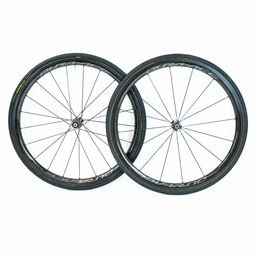 Shimano Dura-Ace C40 R9100 Tubular Wheelset - Rim Brake 1 Shimano Dura-Ace C40 R9100 Tubular Wheelset - Rim Brake