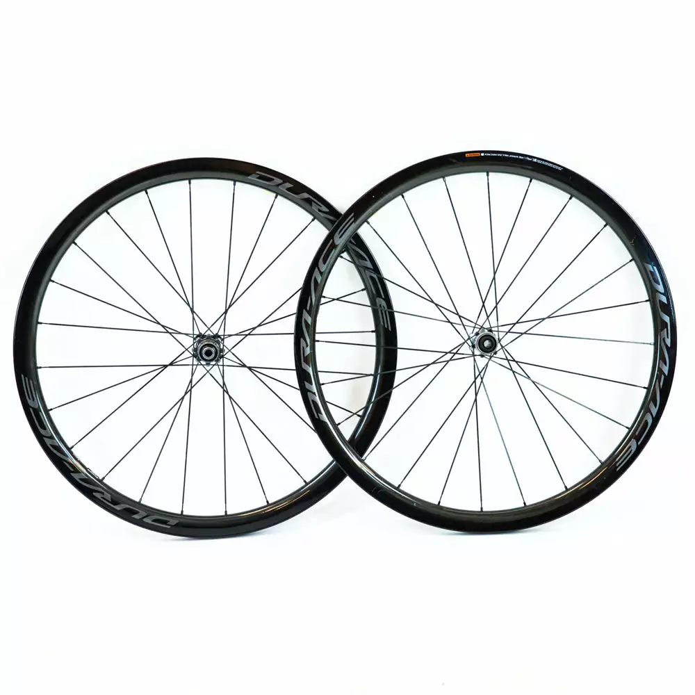 Shimano Dura-Ace C40 R9170 TL Clincher Wheelset - Disc Brake 1 Shimano Dura-Ace C40 R9170 TL Clincher Wheelset - Disc Brake
