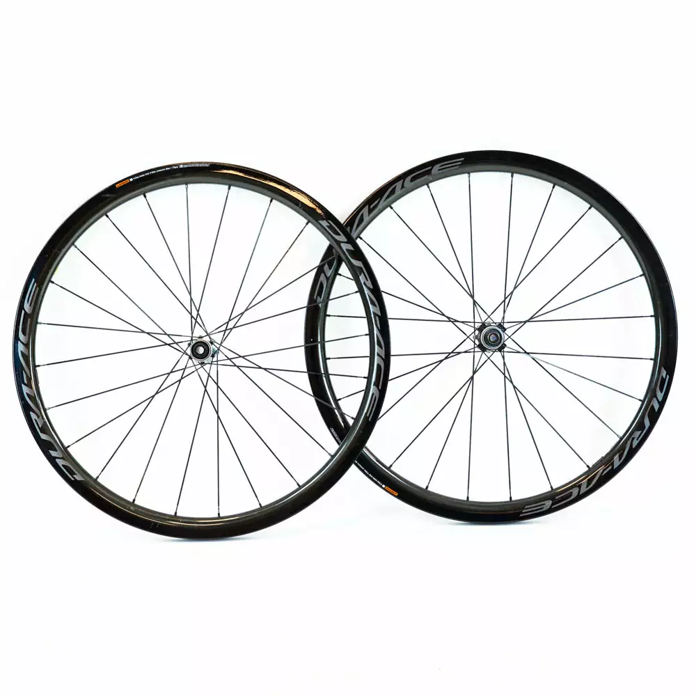 Shimano Dura-Ace C40 R9170 TL Clincher Wheelset - Disc Brake 2 Shimano Dura-Ace C40 R9170 TL Clincher Wheelset - Disc Brake - Billede 2