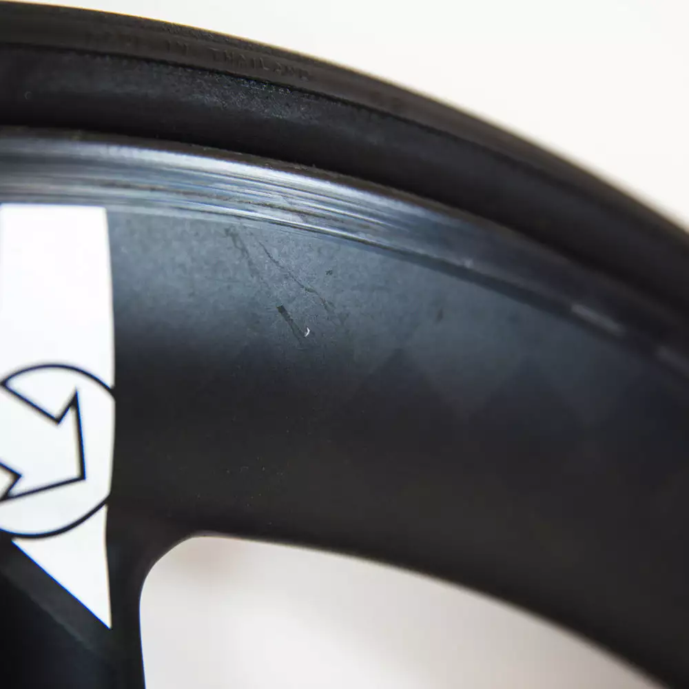 PRO TeXtreme 3-Spoke Tubular Front Wheel - Rim Brake 5 PRO TeXtreme 3-Spoke Tubular Front Wheel - Rim Brake - Billede 5