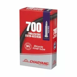 Chaoyang Inner Tube 700x23/28c Presta 60mm