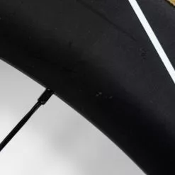 HUNT 55 Team Issue - Disc Rear Wheel - Tubular - Carbon #1 -Bremser & dele Salg DSC03676