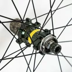 HUNT 55 Team Issue - Disc Rear Wheel - Tubular - Carbon #1 -Bremser & dele Salg DSC03683