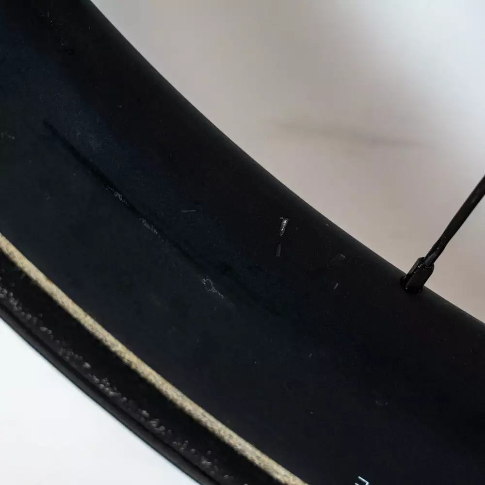 HUNT 45 Team Issue - Disc Front Wheel - Tubular - Carbon #1 13 HUNT 45 Team Issue - Disc Front Wheel - Tubular - Carbon #1 - Billede 13