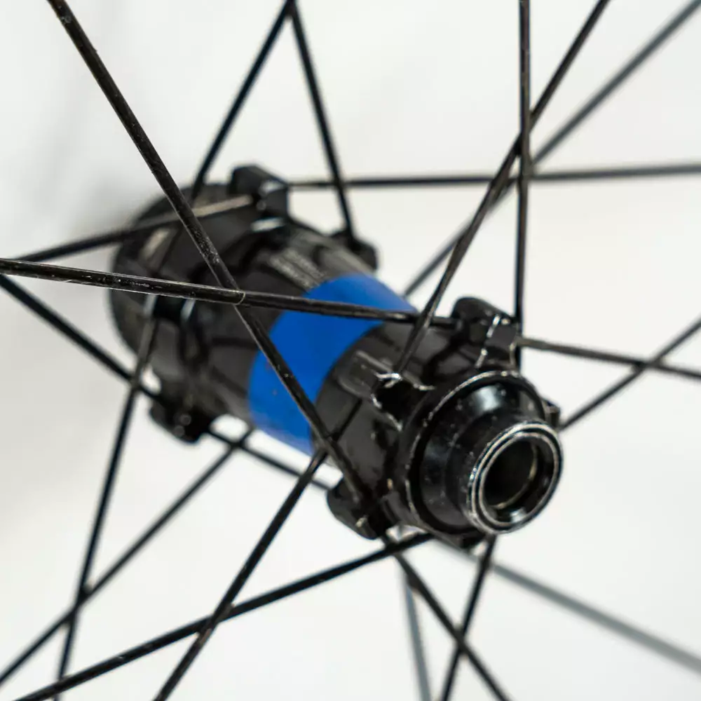 HUNT 45 Team Issue - Disc Front Wheel - Tubular - Carbon #1 3 HUNT 45 Team Issue - Disc Front Wheel - Tubular - Carbon #1 - Billede 3