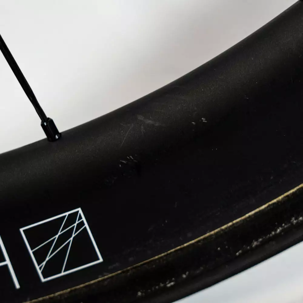 HUNT 45 Team Issue - Disc Front Wheel - Tubular - Carbon #1 5 HUNT 45 Team Issue - Disc Front Wheel - Tubular - Carbon #1 - Billede 5