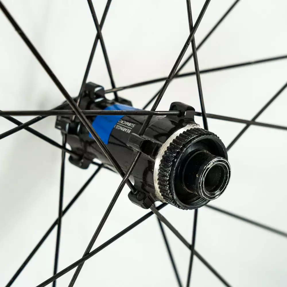 HUNT 45 Team Issue - Disc Front Wheel - Tubular - Carbon #1 4 HUNT 45 Team Issue - Disc Front Wheel - Tubular - Carbon #1 - Billede 4