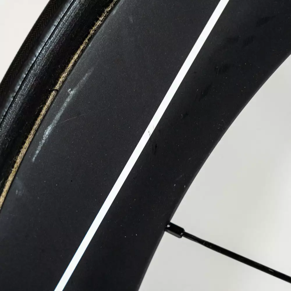 HUNT 55 Team Issue - Front Wheel - Tubular - Carbon 13 HUNT 55 Team Issue - Front Wheel - Tubular - Carbon - Billede 13