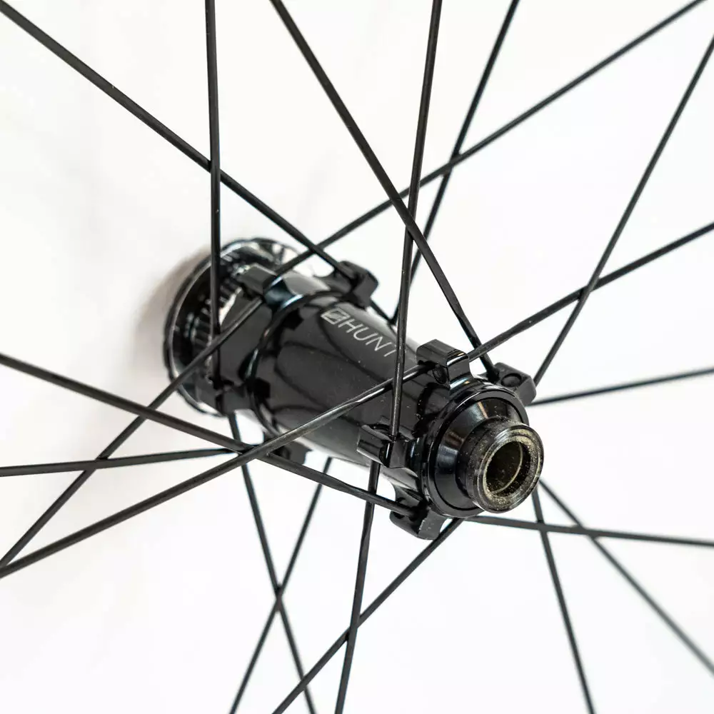 HUNT 50 Aero Disc Wheelset - Carbon - Clincher 6 HUNT 50 Aero Disc Wheelset - Carbon - Clincher - Billede 6