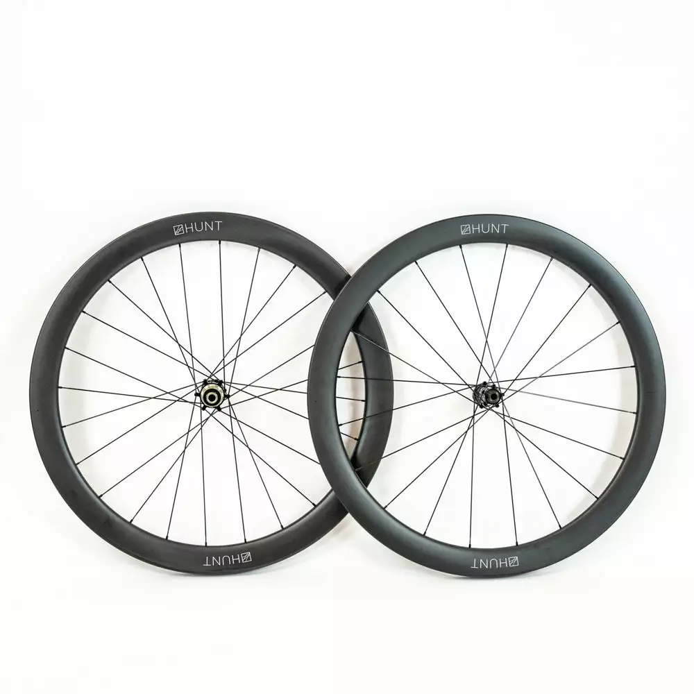HUNT 50 Aero Disc Wheelset - Carbon - Clincher 2 HUNT 50 Aero Disc Wheelset - Carbon - Clincher - Billede 2