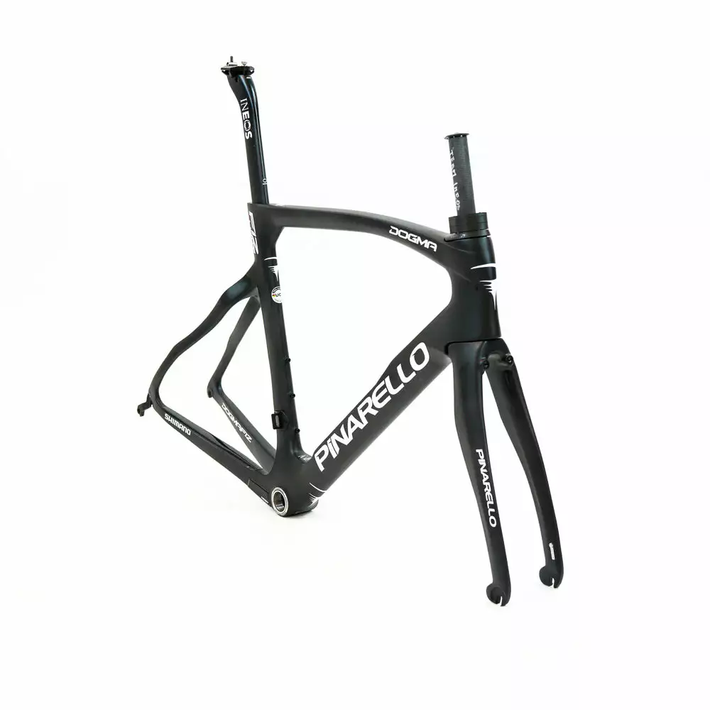 Pinarello F12 X-Light Road Frameset - 56 - Team Ineos Grenadiers 2 Pinarello F12 X-Light Road Frameset - 56 - Team Ineos Grenadiers - Billede 2