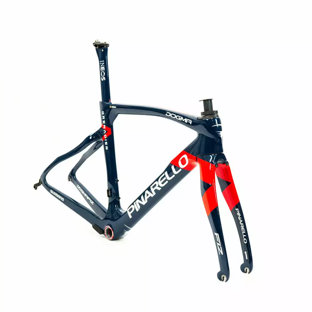 Pinarello F12 X-Light Road Frameset - Dunbar - Team Ineos Grenadiers 2 Pinarello F12 X-Light Road Frameset - Dunbar - Team Ineos Grenadiers - Billede 2
