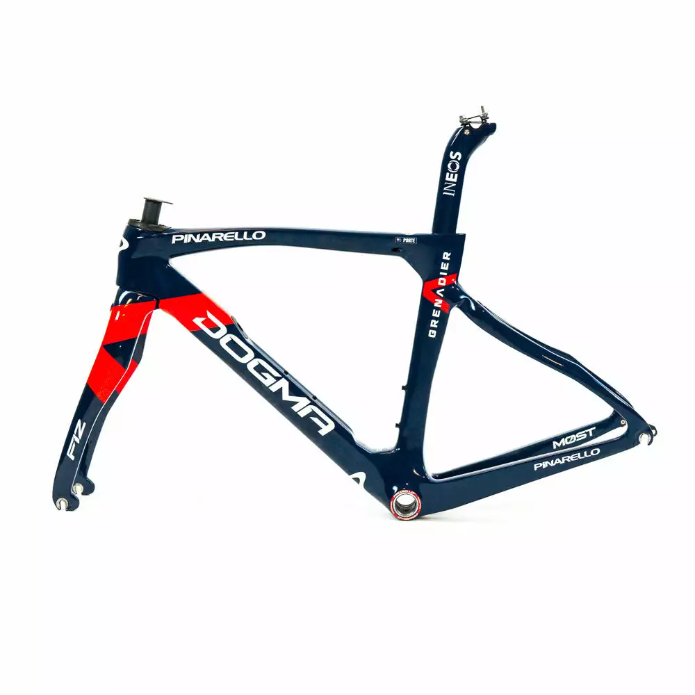 Pinarello F12 X-Light Road Frameset - R. Porte Spare 2 - Team Ineos Grenadiers 3 Pinarello F12 X-Light Road Frameset - R. Porte Spare 2 - Team Ineos Grenadiers - Billede 3