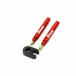 Vittoria Valve Extender Set - Red