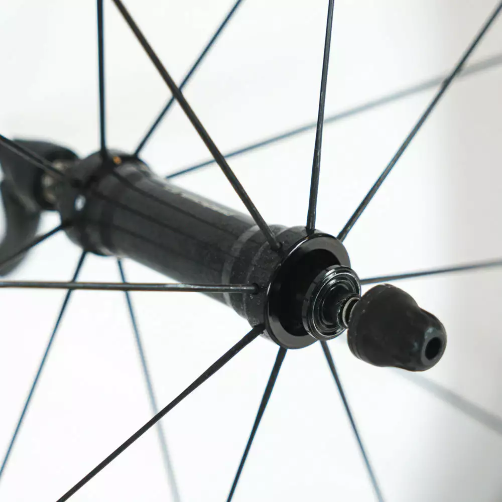 Hunt 82 Carbon Clincher/Tubeless - Aerodynamicist - Front Wheel 3 Hunt 82 Carbon Clincher/Tubeless - Aerodynamicist - Front Wheel - Billede 3