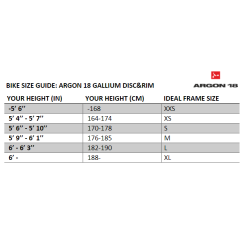 Argon 18 Gallium Pro Rim Brake Frameset - 60/XL - Astana -Bremser & dele Salg GALLIUM a7a96905 b04d 45af 96ad 7f7c3b1a885c
