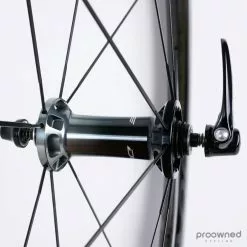 Shimano Dura-Ace WH-R9100 C40 Carbon Tubular Rim Wheelset -Bremser & dele Salg P1370653 3