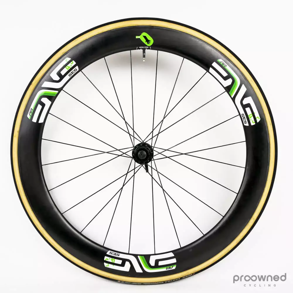 ENVE SES 4.5 AR Caron Tubular Rim Rear Wheel - DT Swiss 240 Hub 1 ENVE SES 4.5 AR Caron Tubular Rim Rear Wheel - DT Swiss 240 Hub