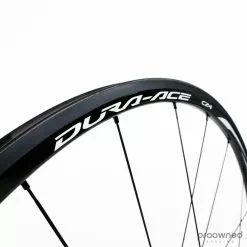 Shimano Dura-Ace 9000 C24 Carbon Tubular Rear Wheel 6 Shimano Dura-Ace 9000 C24 Carbon Tubular Rear Wheel -Bremser & dele Salg P1500435