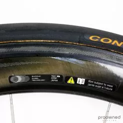 Shimano Dura-Ace 9000 C50 Carbon Tubular Rim Front Wheel -Bremser & dele Salg P1500447