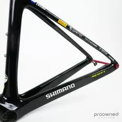 Scott Addict RC Pro Disc Frameset - XS/49 - J. Ensing - Mitchelton-Scott -Bremser & dele Salg P1630661
