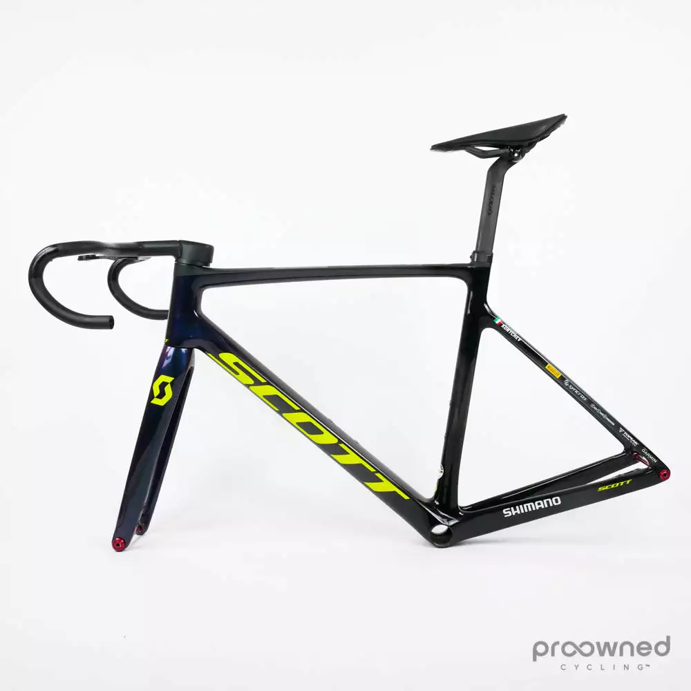Scott Addict RC Pro Disc Frameset - L/56 - A. Konychev - Mitchelton-Scott 2 Scott Addict RC Pro Disc Frameset - L/56 - A. Konychev - Mitchelton-Scott - Billede 2