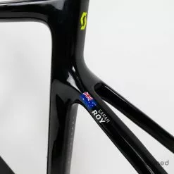Scott Addict RC Pro Disc Frameset - S/52 - S. Roy - Mitchelton-Scott -Bremser & dele Salg P1630823