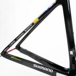 Scott Addict RC Pro Disc Frameset - L/56 - L. Hamilton - Mitchelton-Scott -Bremser & dele Salg P1630845