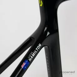 Scott Addict RC Pro Disc Frameset - L/56 - L. Hamilton - Mitchelton-Scott -Bremser & dele Salg P1630847