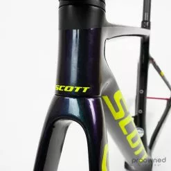Scott Addict RC Pro Disc Frameset - XS/49 - S. Yates - Mitchelton-Scott -Bremser & dele Salg P1630858