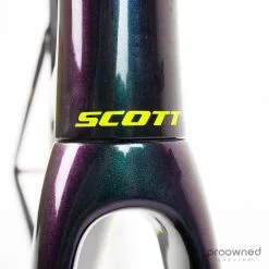 Scott Addict RC Pro Disc Frameset - L/56 - L. Hamilton - Mitchelton-Scott -Bremser & dele Salg P1630891