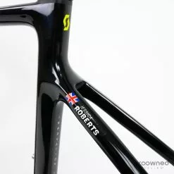 Scott Addict RC Pro Disc Frameset - S/52 - J. Roberts - Mitchelton-Scott -Bremser & dele Salg P1630897