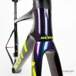 Scott Addict RC Pro Disc Frameset - S/52 - G. Elvin - Mitchelton-Scott -Bremser & dele Salg P1630953