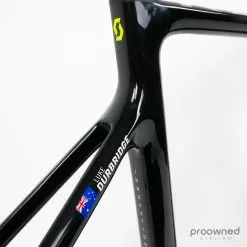 Scott Addict RC Pro Disc Frameset - XL/58 - L. Durbridge - Mitchelton-Scott -Bremser & dele Salg P1630962