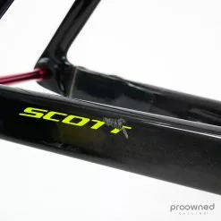 Scott Addict RC Pro Disc Frameset - XL/58 - L. Durbridge - Mitchelton-Scott -Bremser & dele Salg P1630963