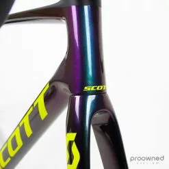 Scott Addict RC Pro Disc Frameset - L/56 - M. Hepburn - Mitchelton-Scott -Bremser & dele Salg P1630991