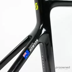 Scott Addict RC Pro Disc Frameset - L/56 - D. Howson - Mitchelton-Scott -Bremser & dele Salg P1640005