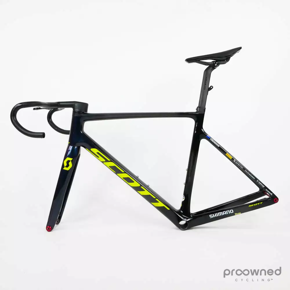 Scott Addict RC Pro Disc Frameset - L/56 - A. Edmondson - Mitchelton-Scott 2 Scott Addict RC Pro Disc Frameset - L/56 - A. Edmondson - Mitchelton-Scott - Billede 2