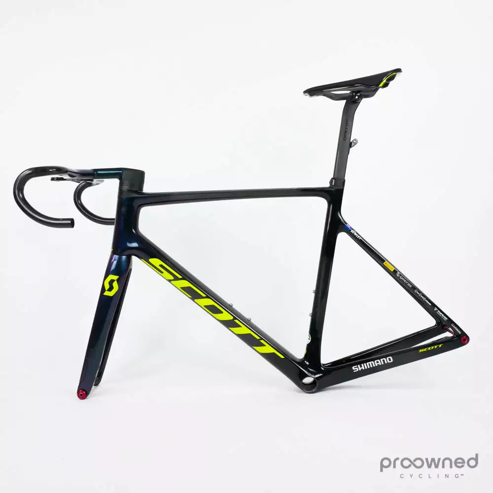 Scott Addict RC Pro Disc Frameset - XL/58 - S. Bewley - Mitchelton-Scott 2 Scott Addict RC Pro Disc Frameset - XL/58 - S. Bewley - Mitchelton-Scott - Billede 2