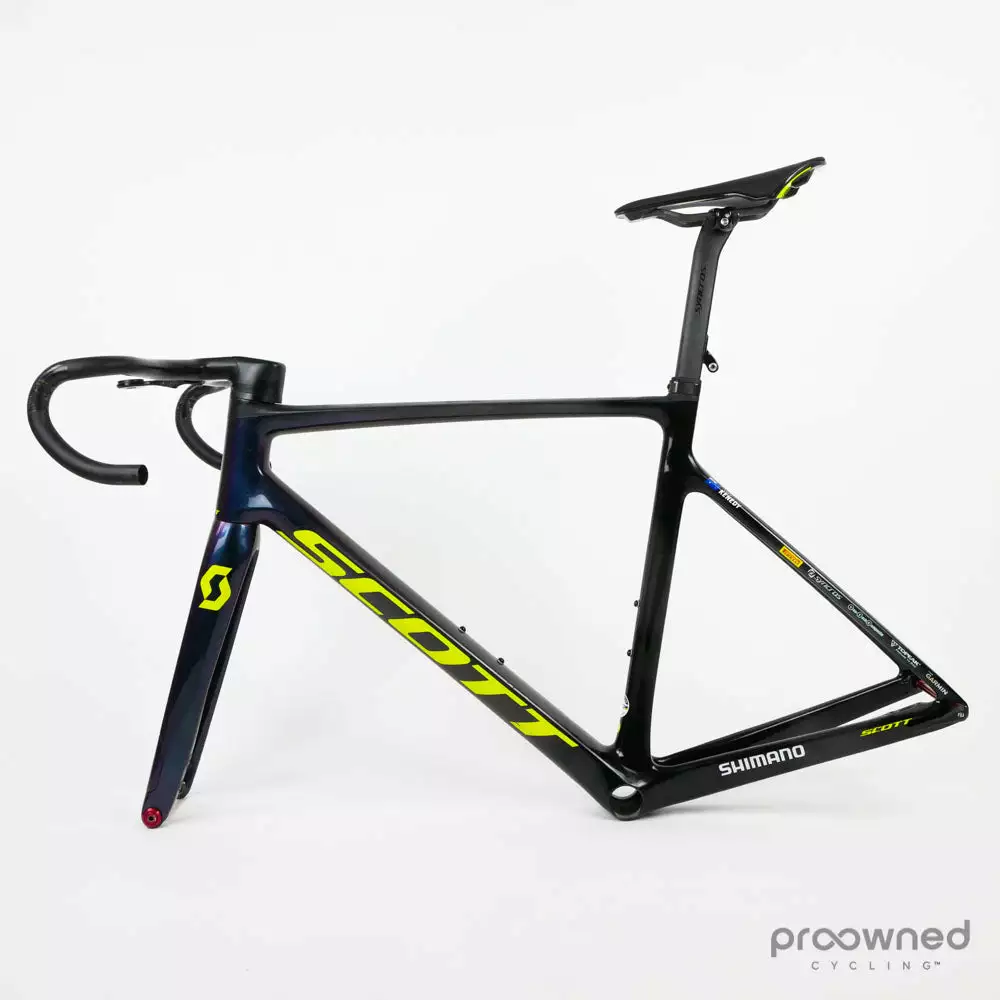 Scott Addict RC Pro Disc Frameset - L/56 - L. Kennedy - Mitchelton-Scott 2 Scott Addict RC Pro Disc Frameset - L/56 - L. Kennedy - Mitchelton-Scott - Billede 2