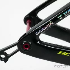 Scott Addict RC Pro Disc Frameset - XS/49 - E. Chaves - Mitchelton-Scott -Bremser & dele Salg P1640306