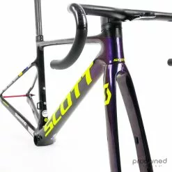 Scott Addict RC Pro Disc Frameset - XXS/47 - A. Spratt - Mitchelton-Scott -Bremser & dele Salg P1640395