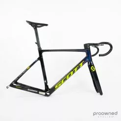 Scott Addict RC Pro Disc Frameset - L/56 - J. Haig - Mitchelton-Scott