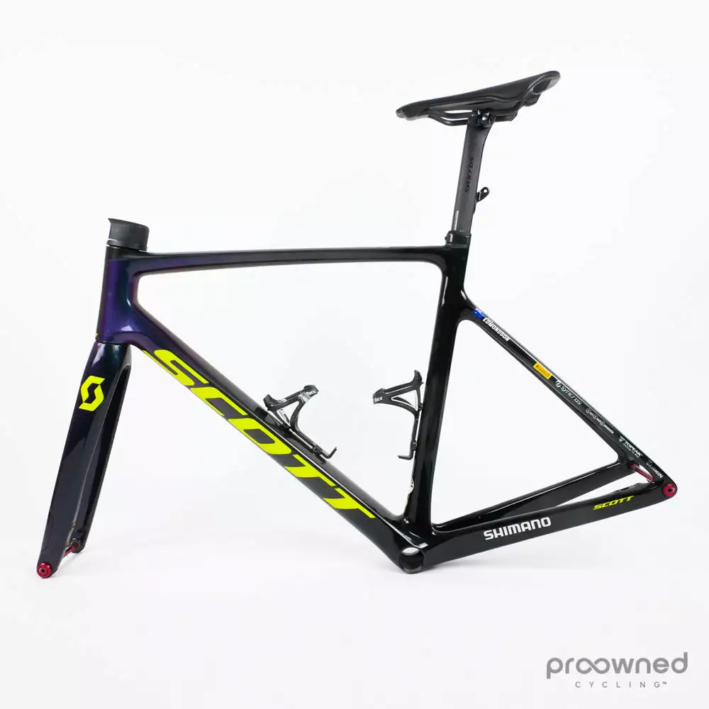 Scott Addict RC Pro Disc Frameset - L/56 - A. Edmondson - Mitchelton-Scott 2 Scott Addict RC Pro Disc Frameset - L/56 - A. Edmondson - Mitchelton-Scott - Billede 2