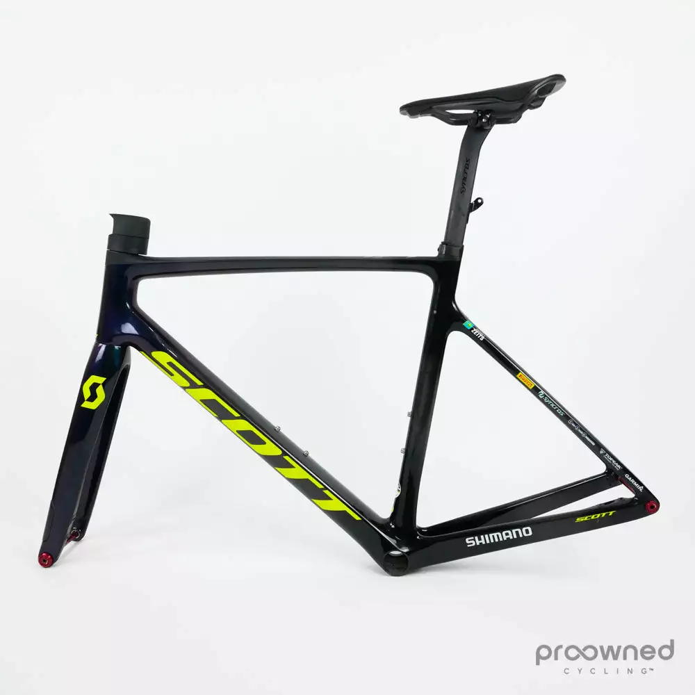 Scott Addict RC Pro Disc Frameset - L/56 - A. Zeits - Mitchelton-Scott 2 Scott Addict RC Pro Disc Frameset - L/56 - A. Zeits - Mitchelton-Scott - Billede 2
